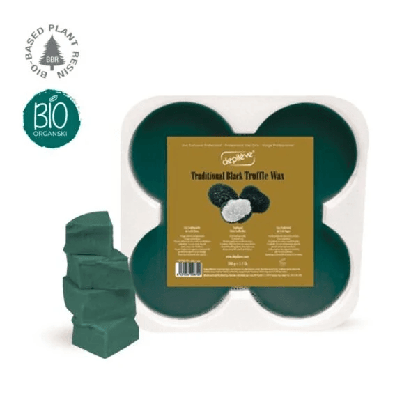 BIO Crni Tartuf Topli Vosak za depilaciju – 500 g (4 x 125 g) – Depilève