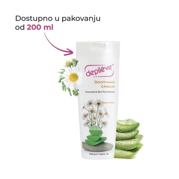 Krema br.4 za smirivanje crvenila, 200 ml – Depilève