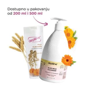 Mleko posle depilacije 500ml i 200ml