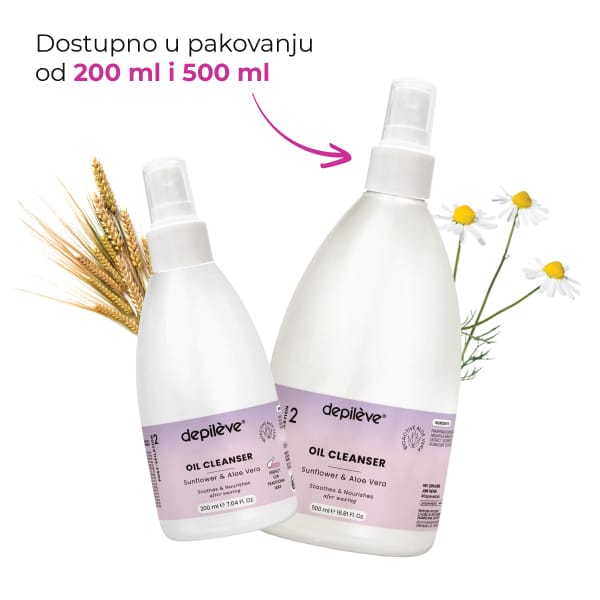 Ulje posle depilacije – 500 ml – Depilève