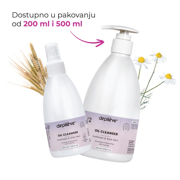 Ulje posle depilacije – 500 ml – Depilève