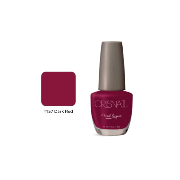 Lak za nokte Dark Red – 157 – 14ml – Crisnail
