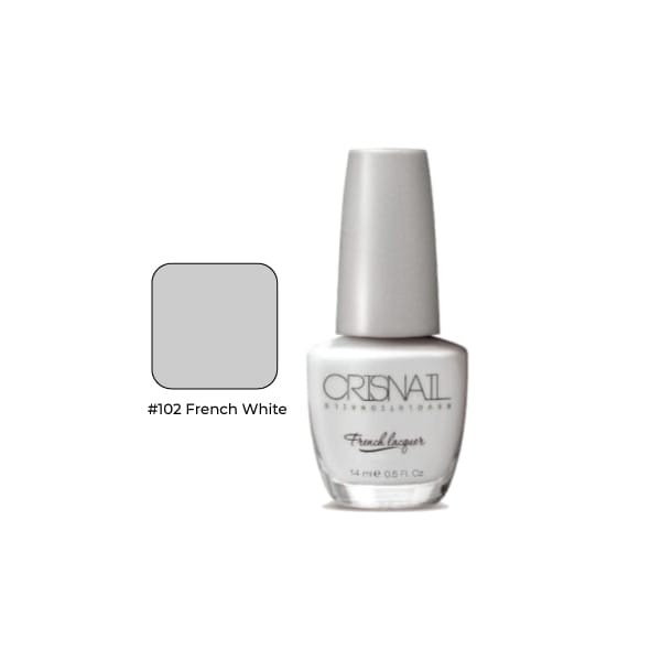 Lak za nokte za francuski manikir French White – 102 – 14ml – Crisnail