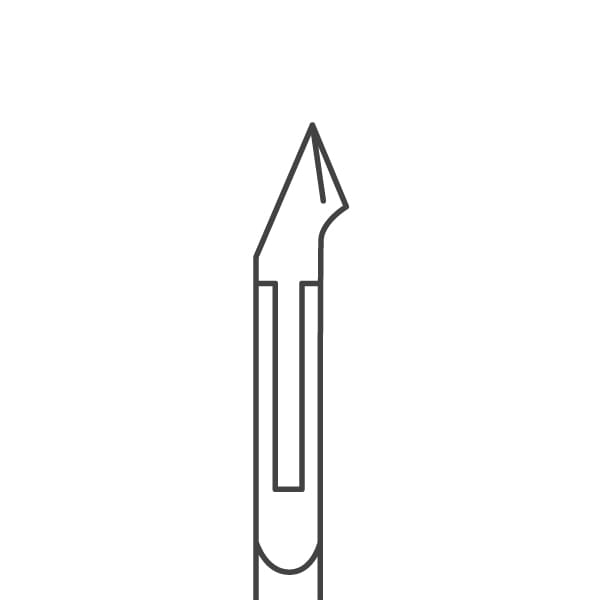 Cangle za zanoktice – cut 7mm – inox – Nordberg Sölingen – CN-05