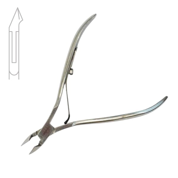 Cangle za zanoktice – cut 7mm – inox – Nordberg Sölingen – CN-05