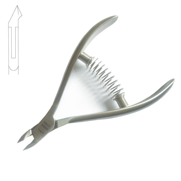 Cangle za zanoktice za Ruski Manikir – cut 5 mm – inox – Kiehl Sölingen – CN-10