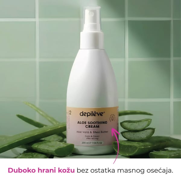 Krema br.4 za smirivanje crvenila, 200 ml – Depilève