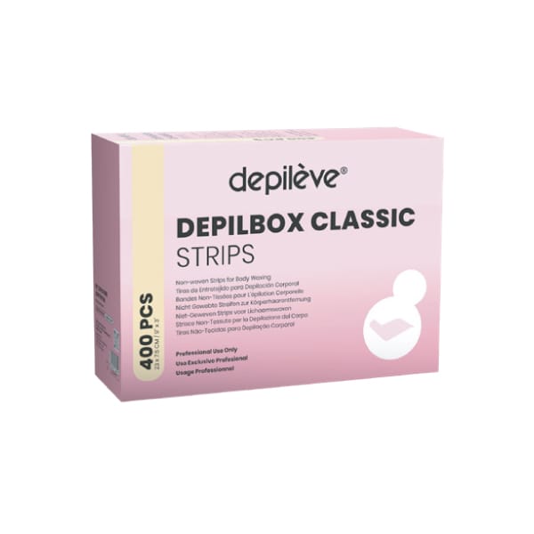 Trake KLASIK za depilaciju – 23 cm x 7,5 cm, 400 kom. – Depilève