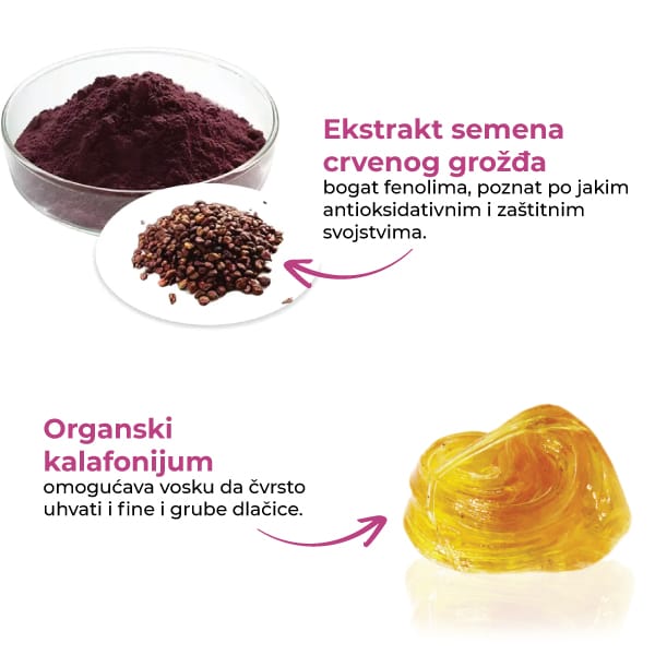 Crno Vino Hladan vosak za depilaciju – 100 ml – Depilève