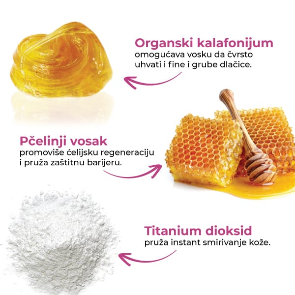 Pink Hladan vosak za depilaciju – 100 ml – Depilève