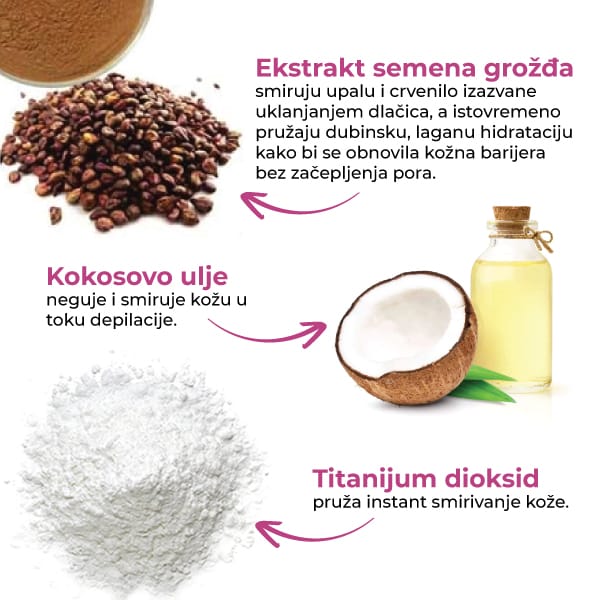 Šampanj Hladan vosak za depilaciju – 100 ml – Depilève